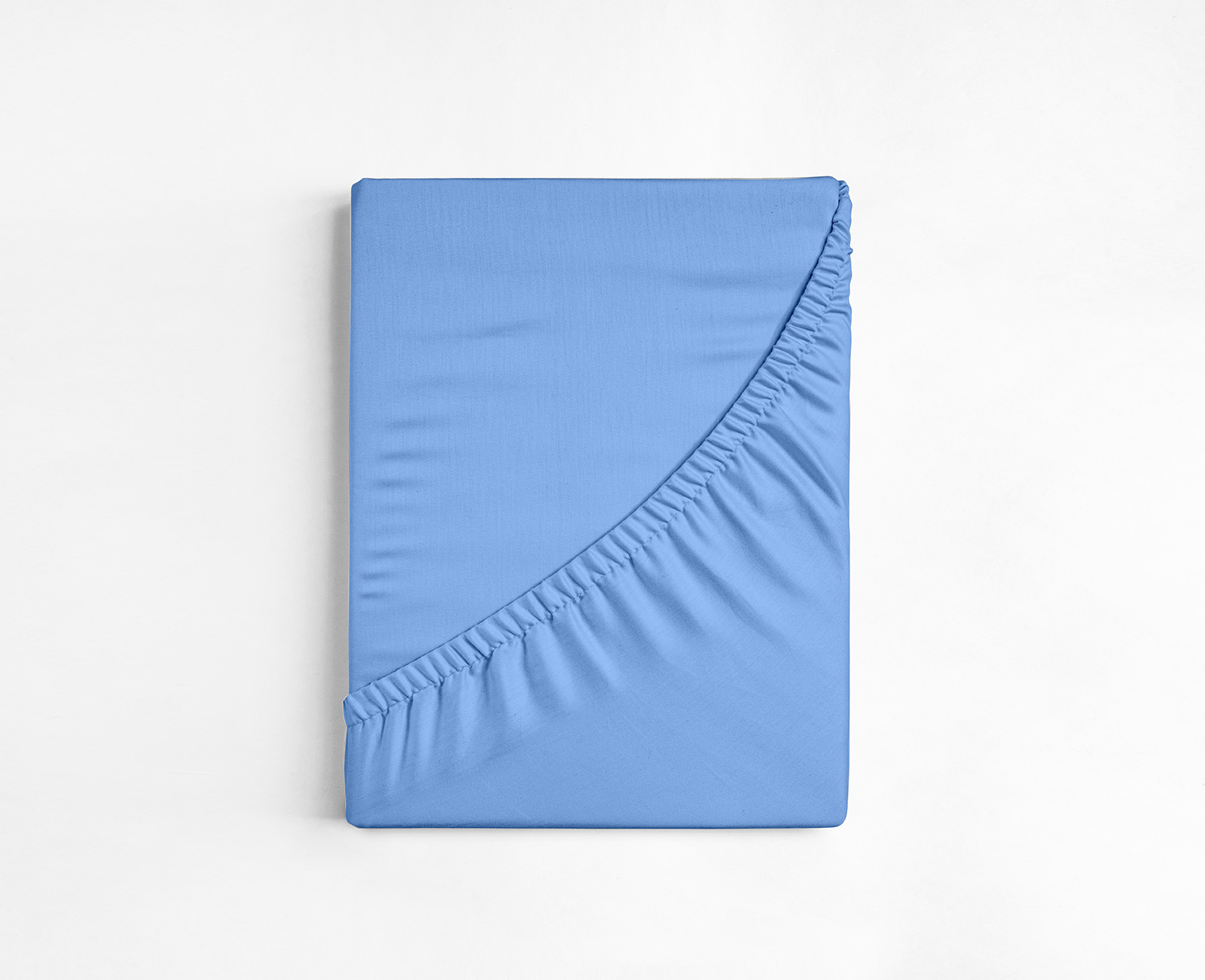 Flat,Sheet,Or,Bed,Cover,Folded.,White,Fitted,Sheet,Against
